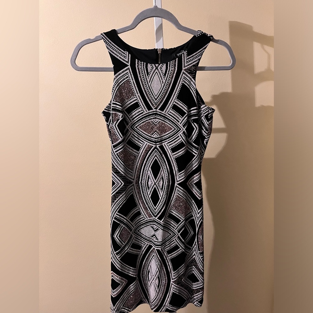 Geometric work of Art Dress